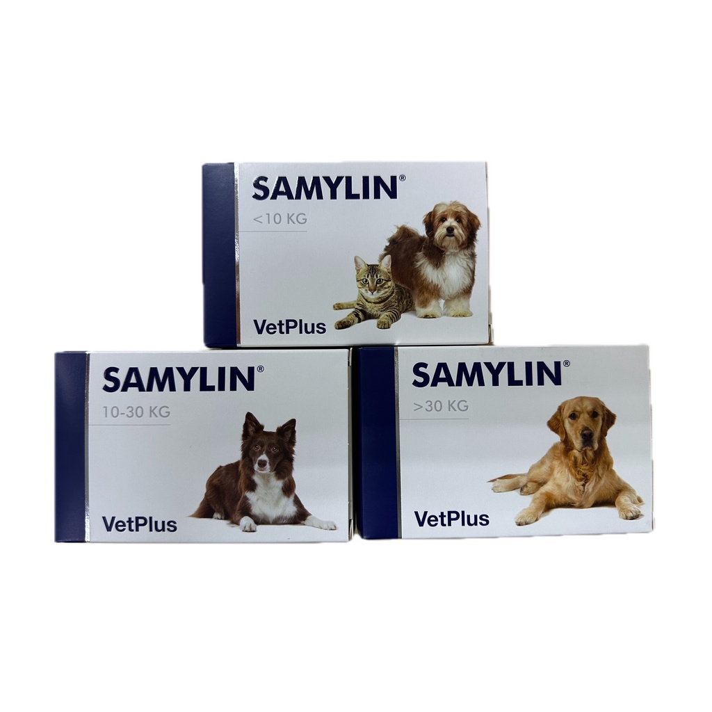 VETPLUS SAMYLIN LIVER SUPPLEMENT FOR DOGS AND CATS (10 OR 30