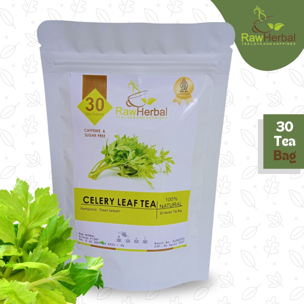Outdoor Accessory CELERY LEAF TEA : PURE LEAVES / TEH DAUN SELEDRI (30 BAG) x1 - Image 4