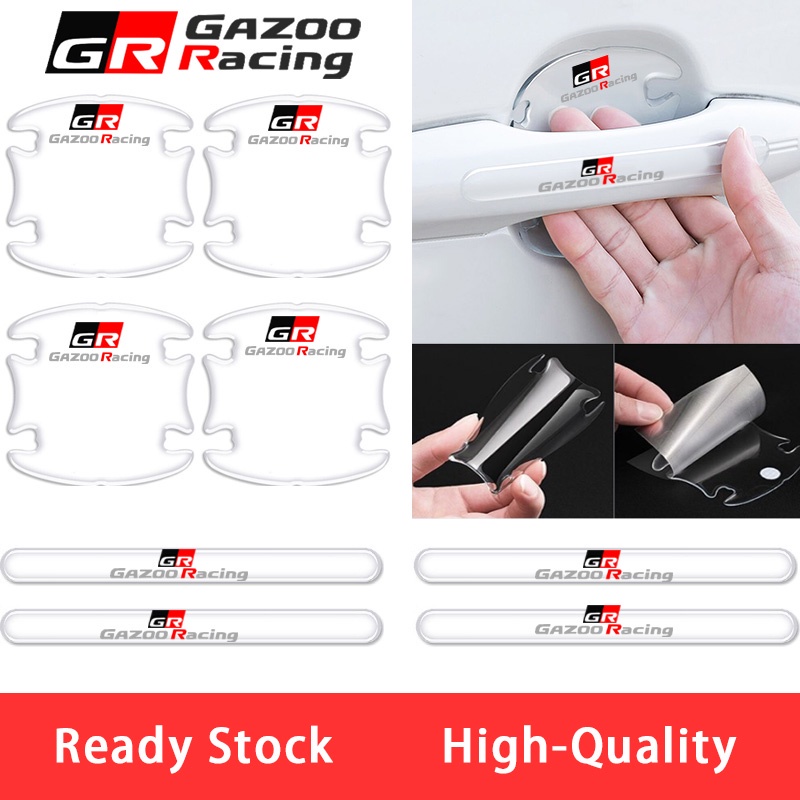 Multi Versatile Toyota GR Sport Car Door Handle Protection Inner Bowl Transparent Anti scratch Sticker VIos Yaris Cor... - Image 3