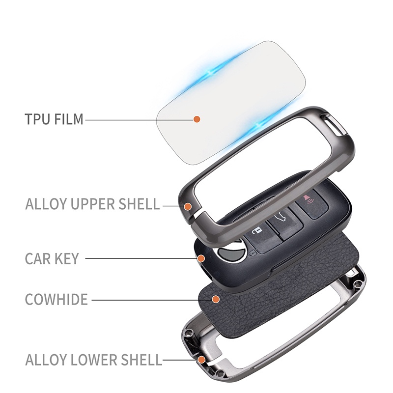 Have Multi Perodua Ativa / Alza axia 2023 myvi 2022 key cover alloy Remote Case Accessories - Image 2