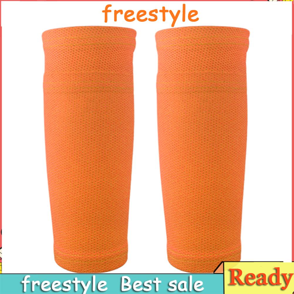 Versatile Quality 1 Pair Soccer Protective Socks Shin Pads Supporting Guard Stretchable Wear Resistance Pocket Access... - Image 2