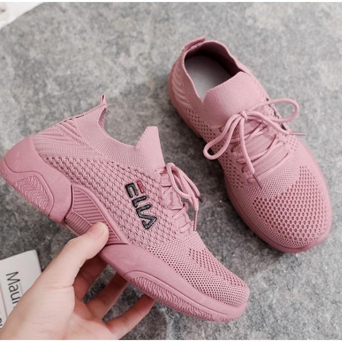 2-1??Xtrastore??EILA Flamous Sneakers Women Sport's Shoes Kasut Shoes Sukan Wanita Kasut Raya Peremp