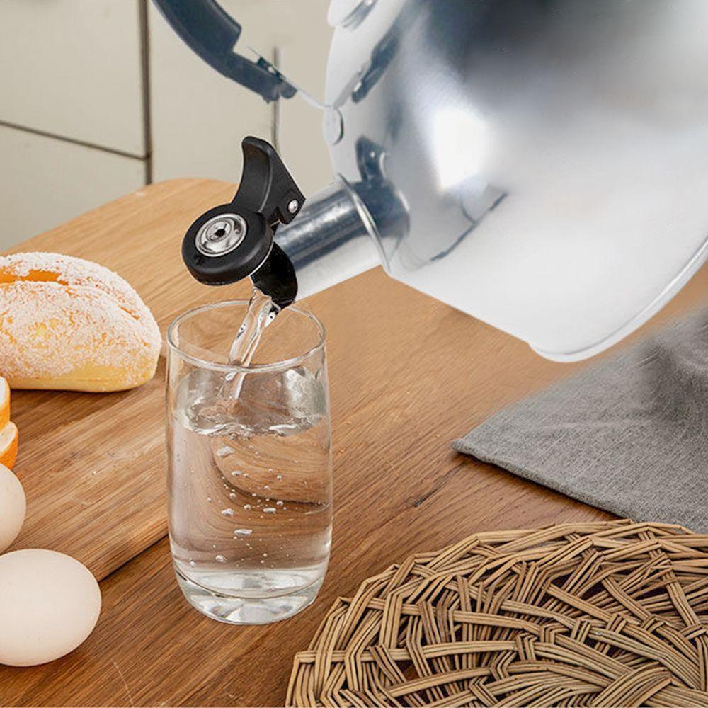 Reliable Premium GOGUVO 3L Whistling Kettle Stainless Steel Hiking Cooking Ergonomic Handle Teakettle Durable Stable - Image 2