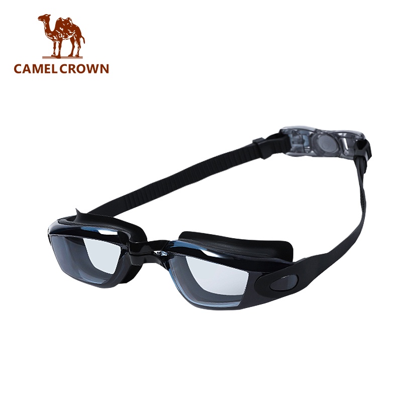 CAMEL CROWN Waterproof and Anti-fog HD Swimming Goggles, Swimming Goggles and Cap Set