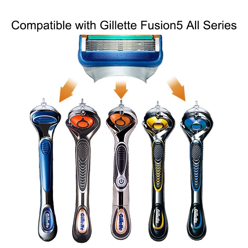 Essential Versatile Suitable Gillette Fusion 5 razor blade/Gillette Proglide manual razor/5-layer blade Quality Premium - Image 2