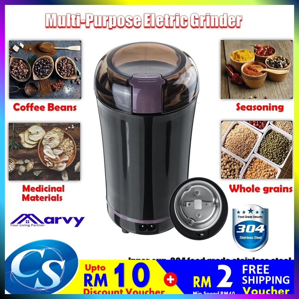 🔥☘☘ Pengisar Herba Special !! ☘☘  304 Stainless Steel Ground Grains, Coffee Beans, Herbs Grinder