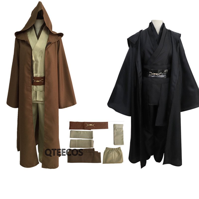Versatile Have Star war cosplay jedi costume anakin skywalker replica rob halloween clothes women men plus size 4xl D... - Image 2