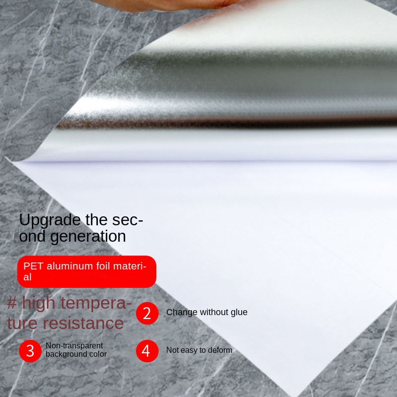 Multi Versatile 【 Spot 】 60cm ceramic tile sticker waterproof wall paper renovation wallpaper self-adhesive cabin... - Image 3