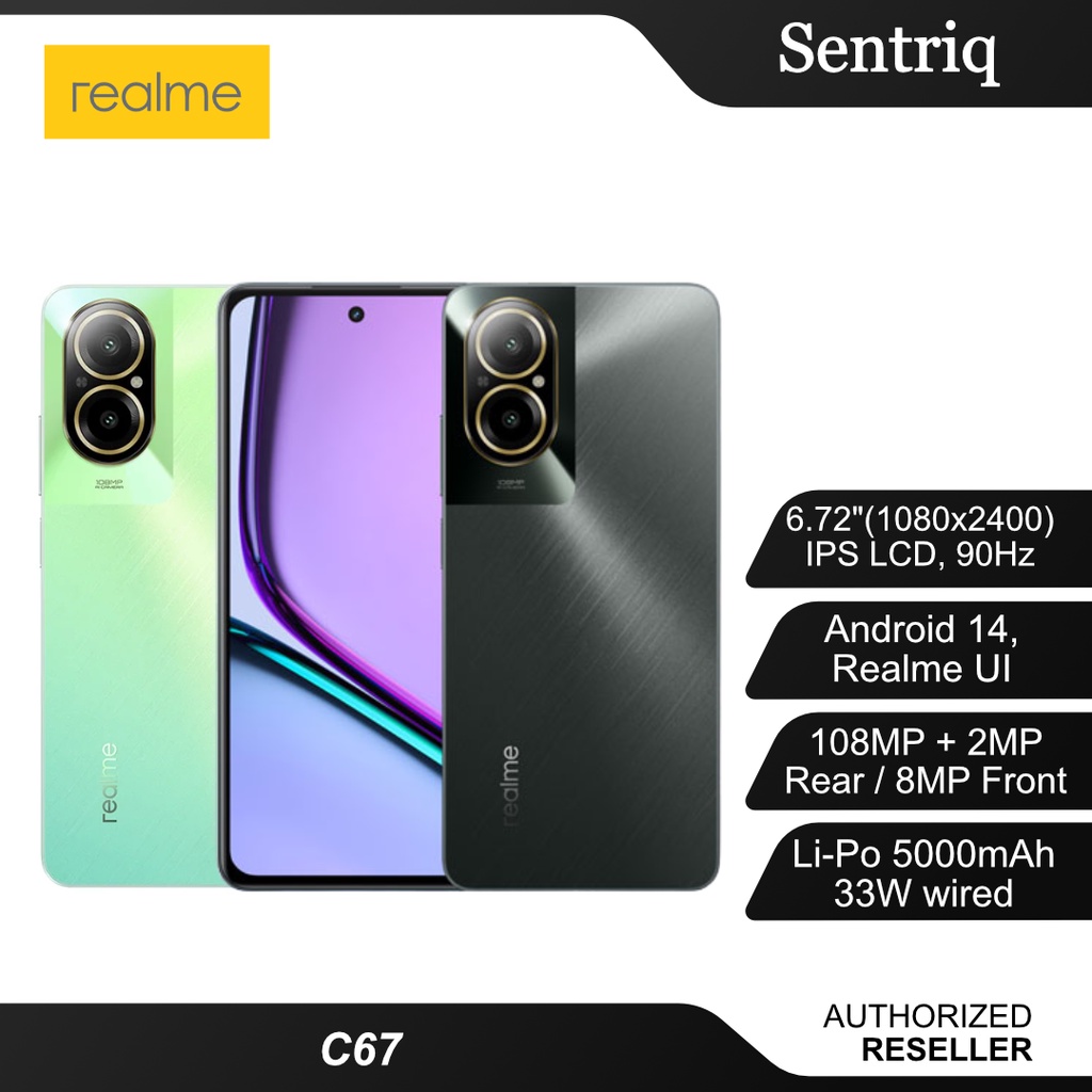 realme C67 Price in Malaysia & Specs - RM653