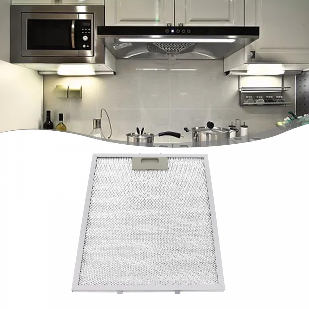 Replaceable Range Hood Oil Baffle Filter 340x280x9mm Enhance Kitchen Ventilation