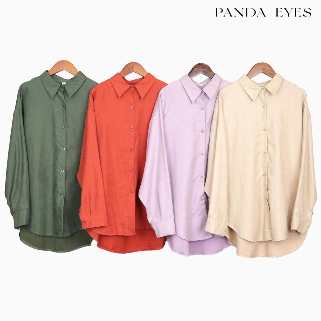 Panda Eyes Kemeja Corduroy CLO-CNCX7066BL