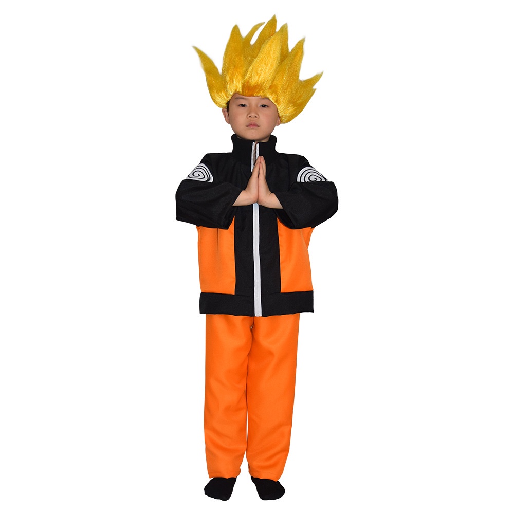 Premium Versatile Anime Uzumaki Naruto Costume Two-Dimensional Ninja Character Clothes cos Children's Performance Multi - Image 2