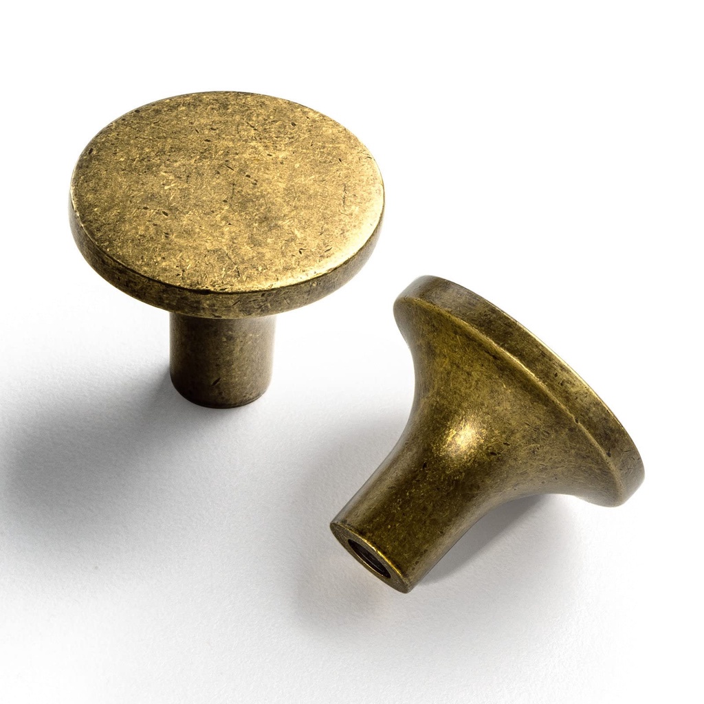 Home Meal Goo-Ki Inch Antique Brass Cabinet Handles Retro Knobs Dresser Wardrobe Cupboard Vintage Zinc Alloy Kitchen ... - Image 2