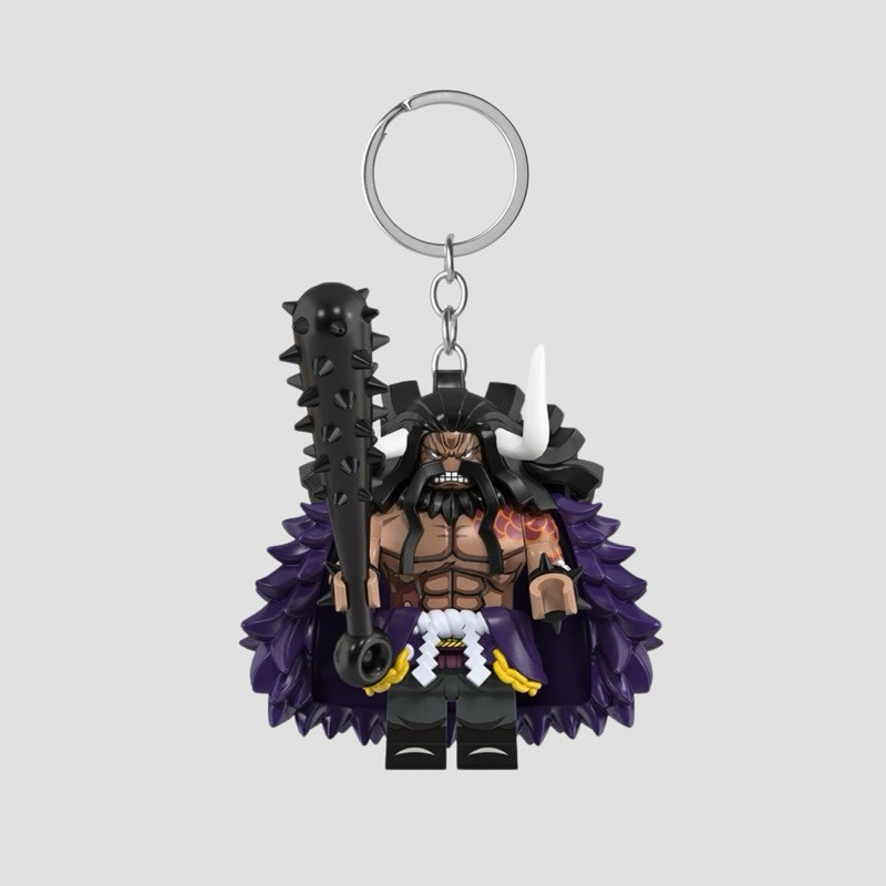  LEGO Minifigure Kaidou Onepiece Keychain