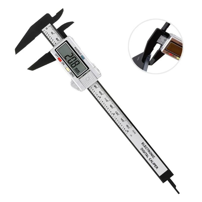 Duty Hardware 150mm LCD Caliper Digital Vernier 6Inch Electronic Micrometer Depth Ruler Percision Measuring Tools DIY... - Image 4