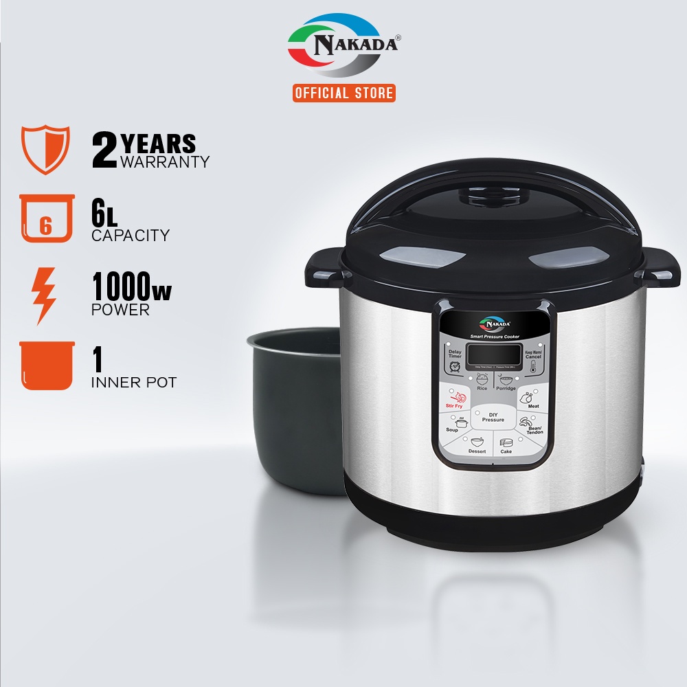 Nakada Smart Pressure Cooker Basic (6L) NKD6050