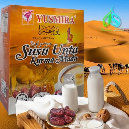 Yusmira Susu Unta Kurma Madu Original | Minuman Sunnah Premium 20 Sachet | 11213101
