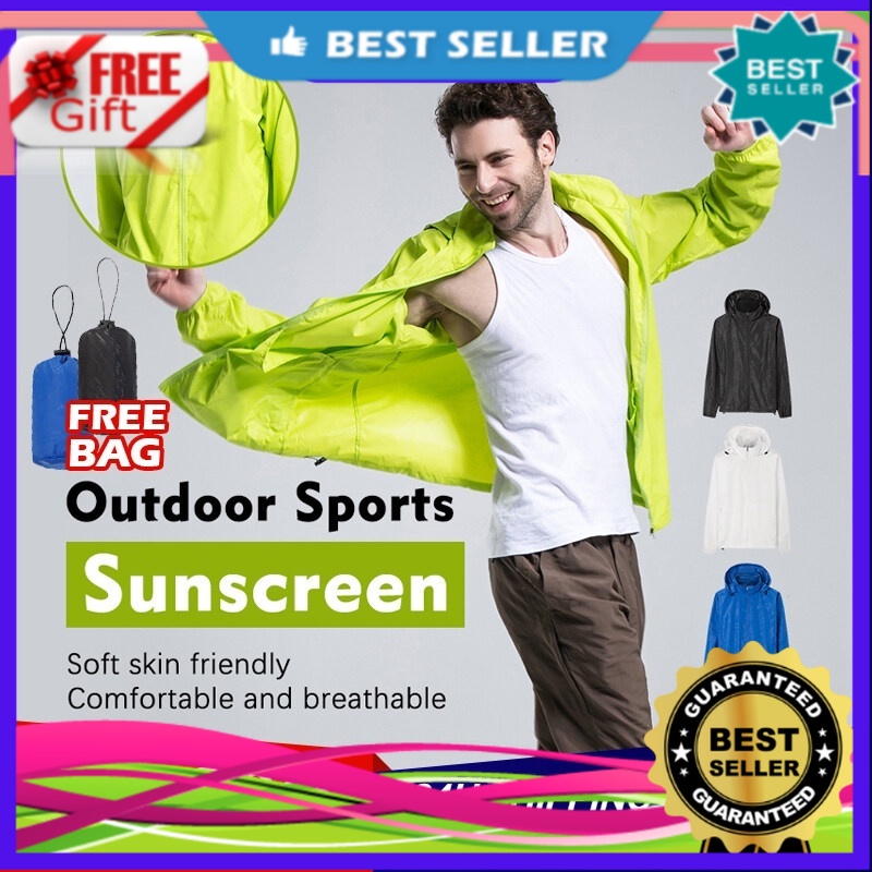 Men's Summer Ice Silk Sunscreen Clothing Korean Version