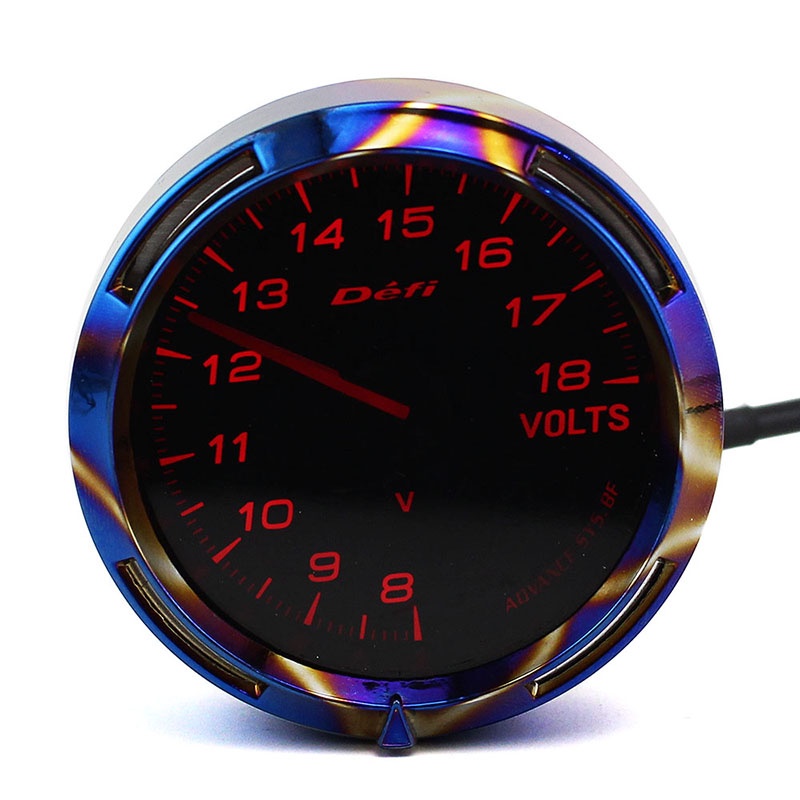 【ITSOK】DEFI A1 Cf BF METER COVER TITANIUM 60MM