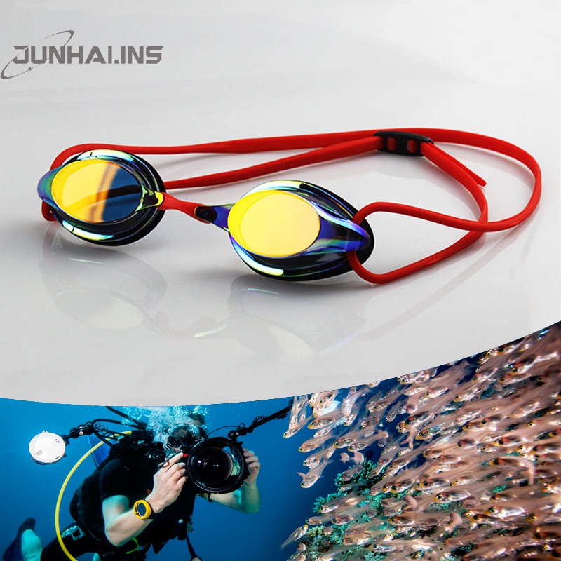 Have Premium Professional Competition Swimming Goggles Plating Anti-fog Waterproof UV Protection Silica Gel Diving Ra... - Image 5