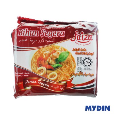 Faiza Instant Behoon Tomyam (5's x 65g)