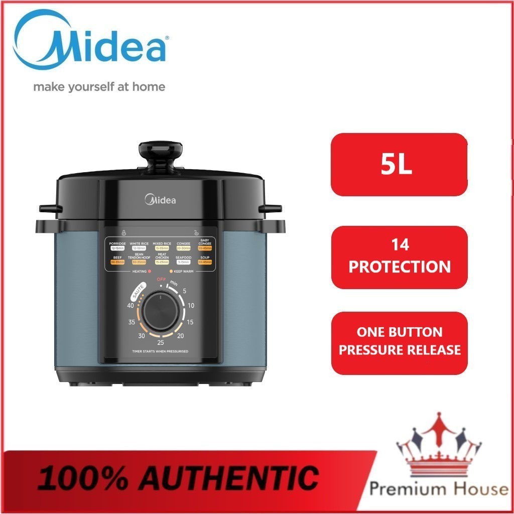 Midea 5L Pressure Cooker - MY-CH501W