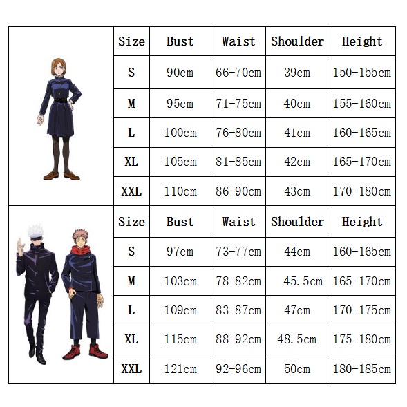 Premium Durable Jujutsu Kaisen Cosplay Costume Anime Itadori Yuji Top Pants Set Uniform Necklace Ring Wig Outfits Men - Image 2