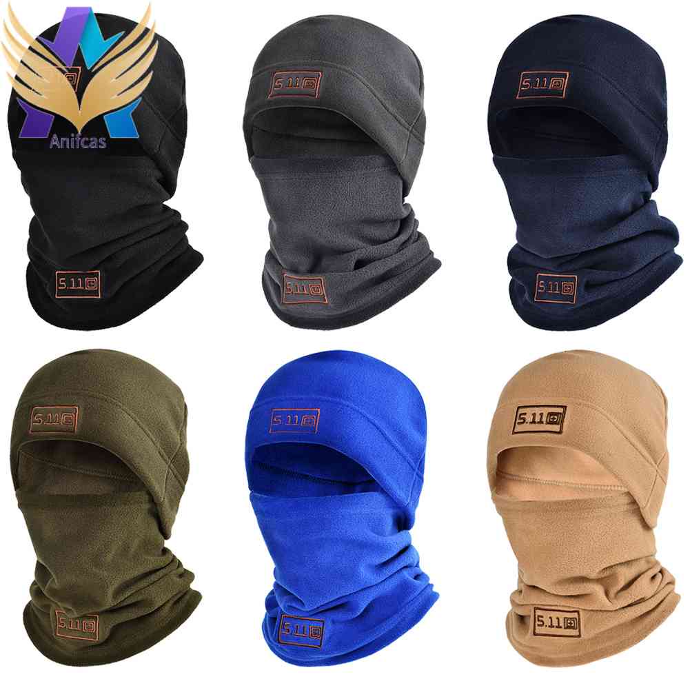 Essential Quality Winter Fleece Balaclava Hood Face Mask Sports Motorcycle Cycling Ski Hat Scarf Have Multi - Image 3