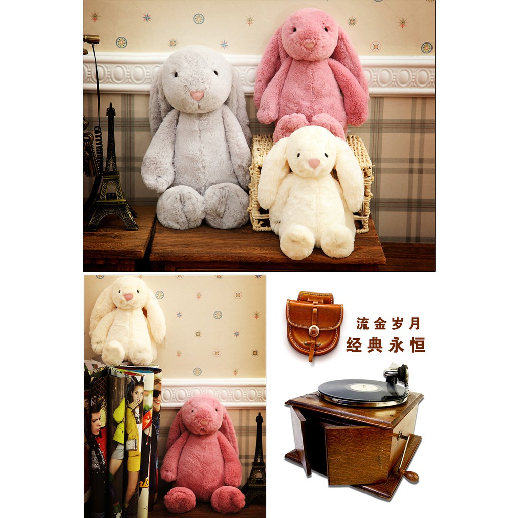 6 colors Baby soft plush toys rabbit bunny cute animals baby appease toys