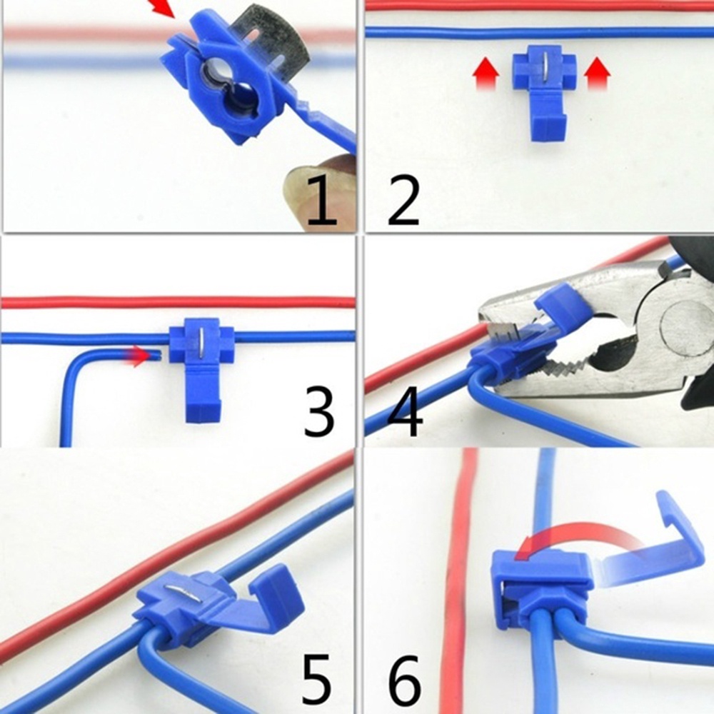 Quality Reliable 20/50/100Pcs Electrical Supplies Spring Wire No Screw Clamp Quick Connector Ship Today Ready Stock M... - Image 2