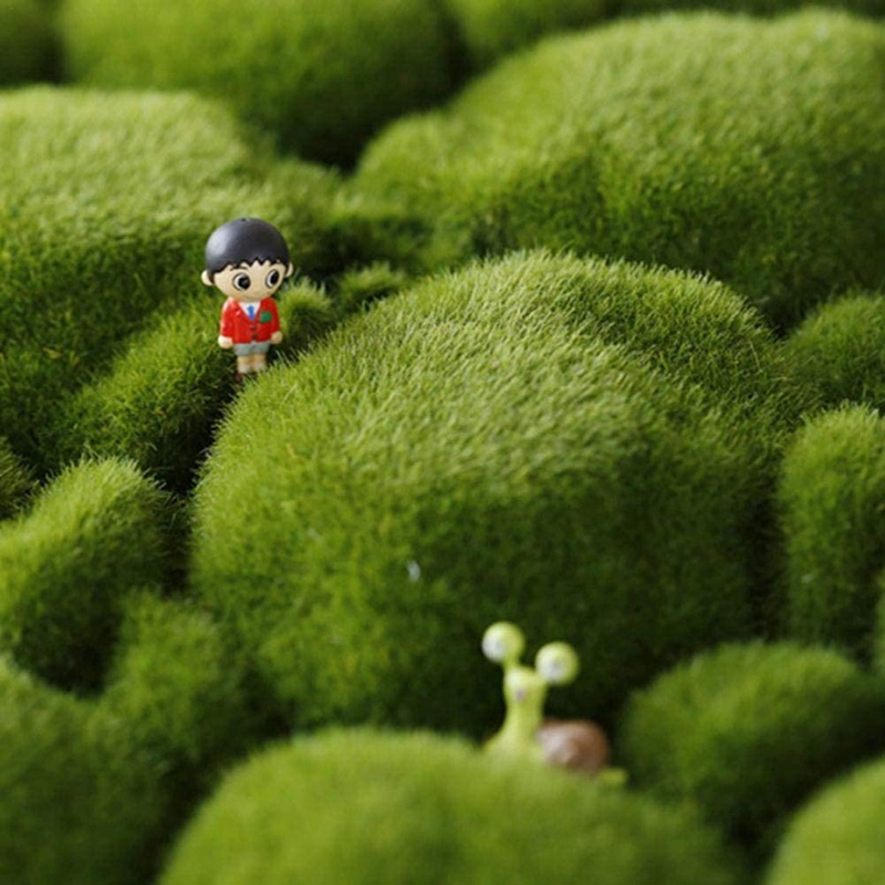 Durable Must Grass Mat Stone Shape Indoor Green Artificial Lawns Turf Carpets Fake Sod Moss Home Hotel Wall Balcony D... - Image 5