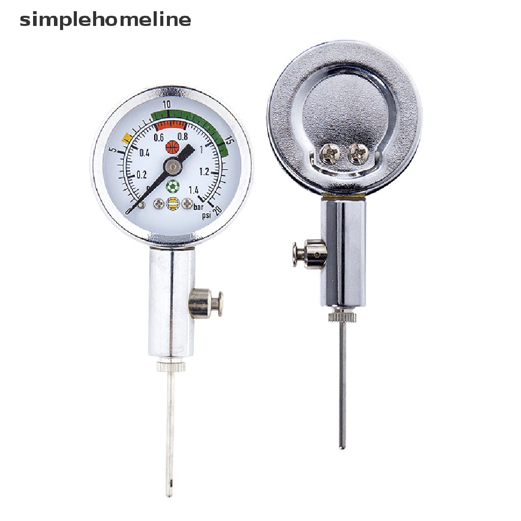 Business Luxury simplehomeline Soccer Ball Pressure Gauge Air Watch Football Volleyball Basketball Barometers SHE - Image 2