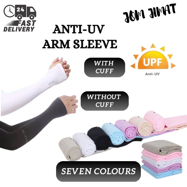 Cycling Arm Sleeve UV Protection Sleeves Ice Silk Handsock Sunscreen Long Gloves Sun Protection Sleeve Sarung Tangan