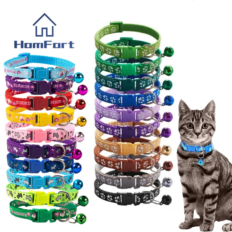 1PC Adjustable Breakaway Cat Collar Neck Ring Necklace Bell