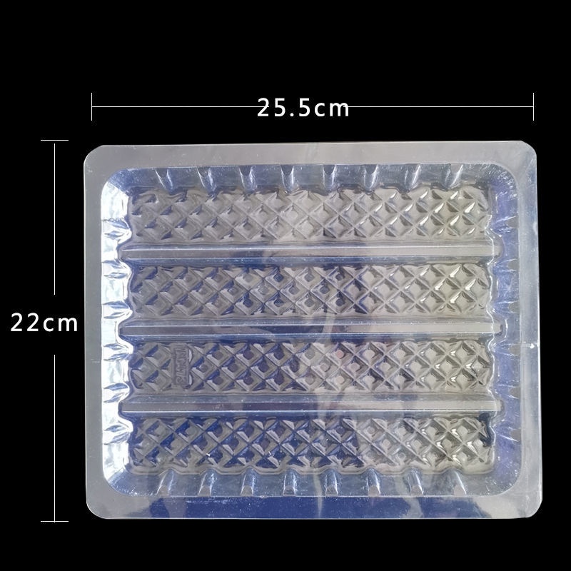 [Packaging Lining Tray]Dried Seafood Inner Support Rectangular Plastic Tray Mushroom Fungus Bag Food Grade Tray Transparent kg