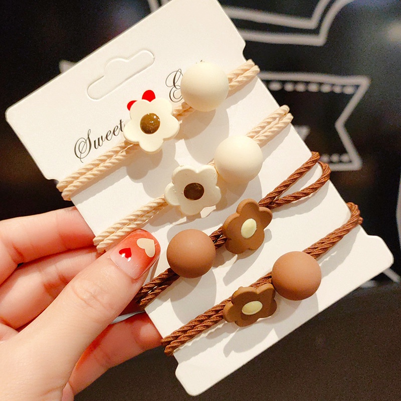 Korean Style Hairline With bag Bear-Shaped Bangs, Heart-Shaped .2 Colors Brown, White.Code Tb 6.