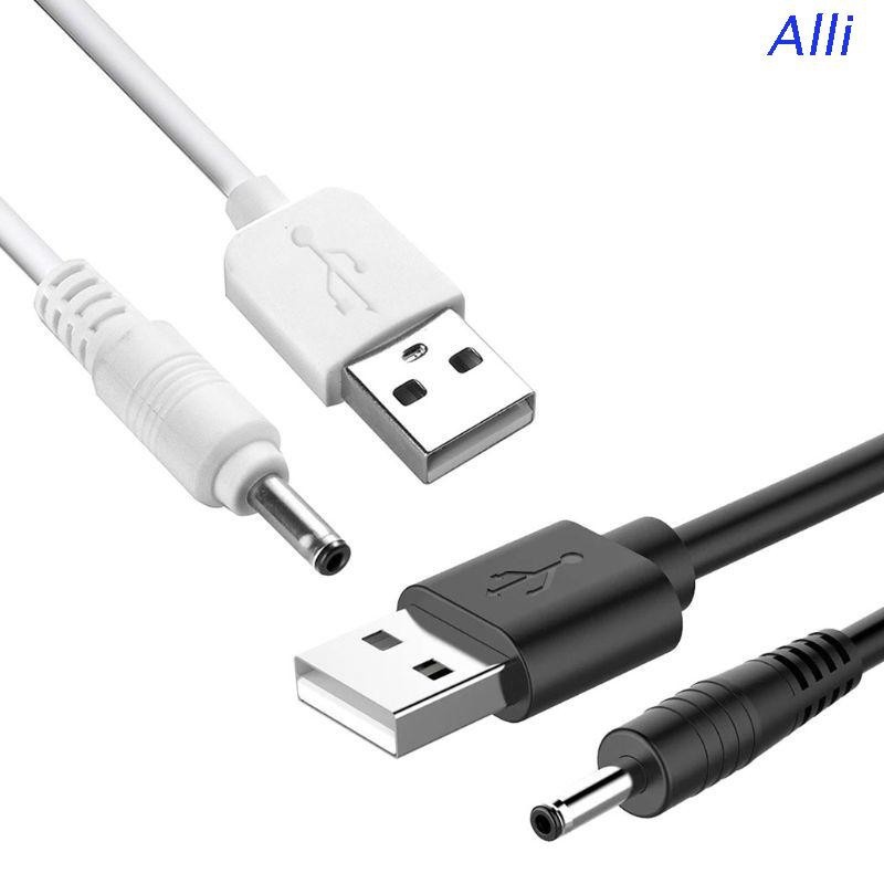 Alli USB to DC 3.5V Charging Cable Replacement for Foreo Luna/Luna 2/Mini/Mini 2/Go/Luxe Facial Cleanser