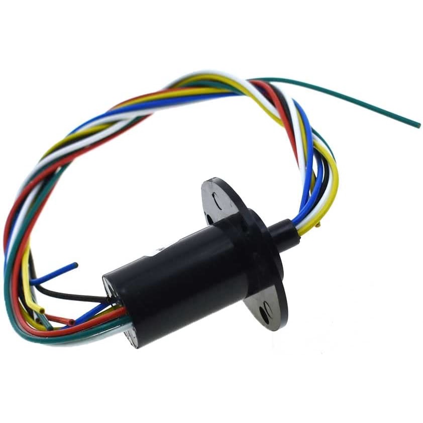 Versatile Reliable 2/4/6/8/12 Wires 2A 5A 10A 15A 20A 30A Slip Ring Collector Rotary Electrical Contact - Image 2