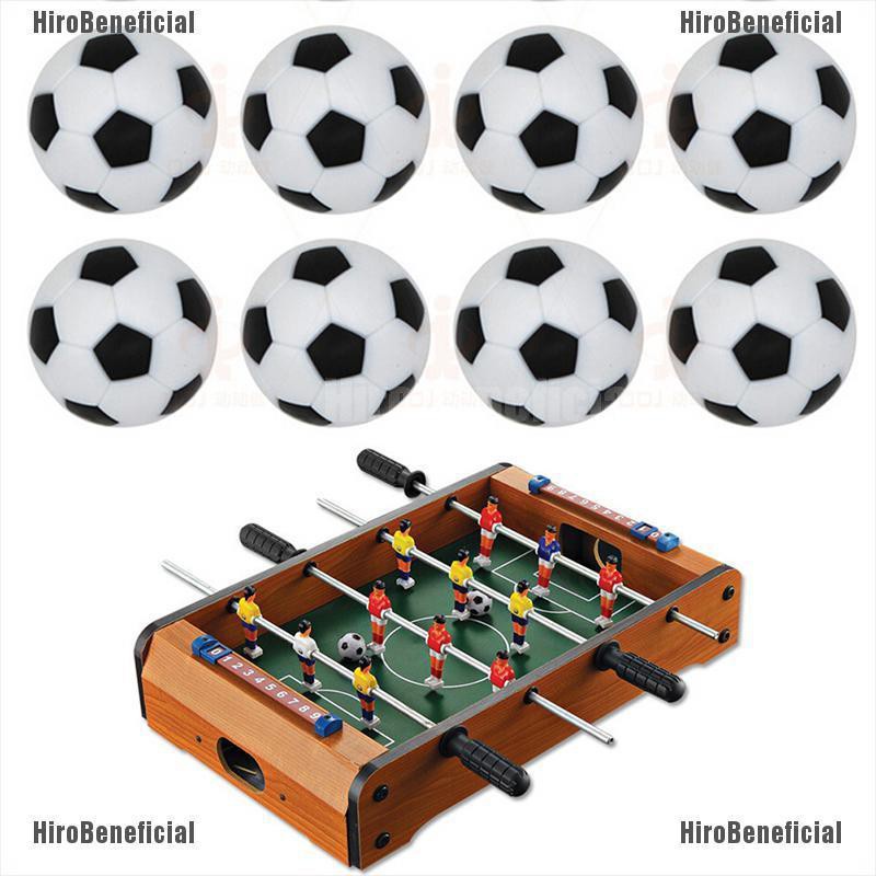Quality Purpose HiroBeneficial 10pcs 32mm Plastic Soccer Table Foosball Ball Football Fussball Versatile - Image 2