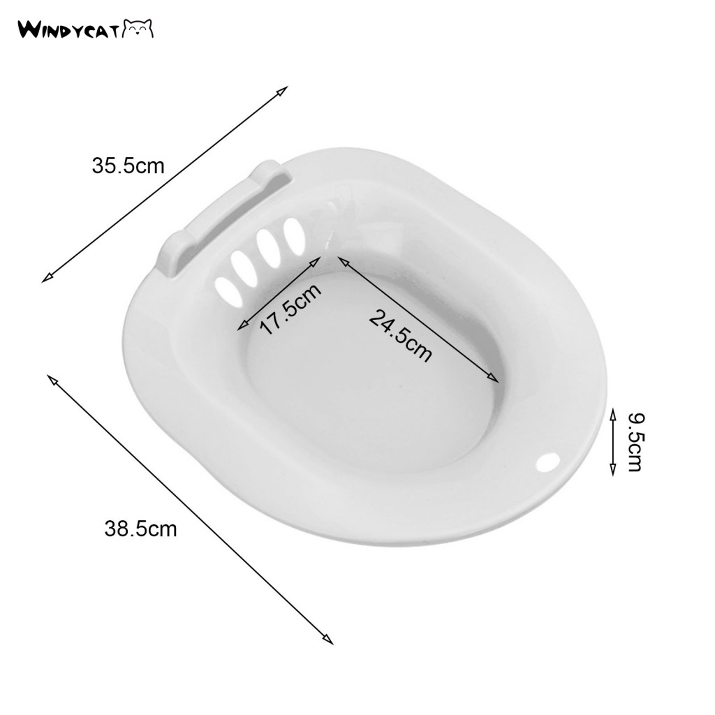 Must Multi WT.z PP Material Soaking Basin Elder Woman Postoperative Caring Sit Bath Bathtub Convenient - Image 4
