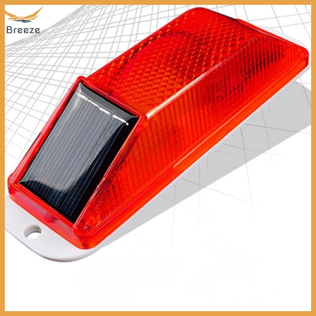 Have Purpose breeze Solar Strobe Warning Light Outline Safety Traffic Night Flashlight Beacon Barricade Construction ... - Image 2
