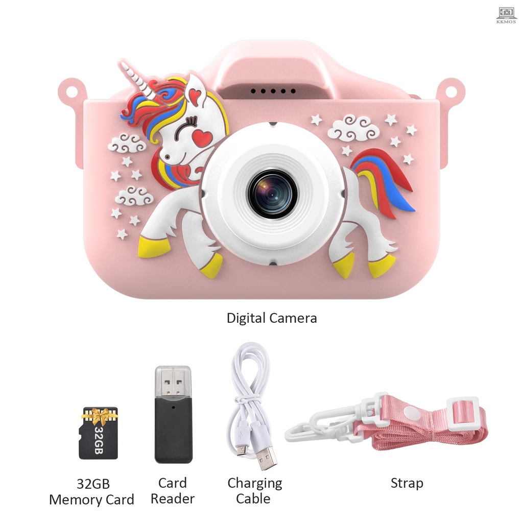 Essential Must 1080P Cute Digital Camera Kids 48MP HD Children Selfie Boys Girls 2.0-inch IPS Sc Durable Quality - Image 5