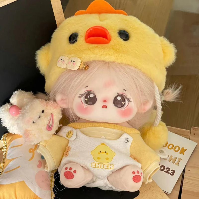 Meme 20cm Cotton Doll Without Luxury Properties Baby Girl Doll Dressed Up Naked Baby Cute Style