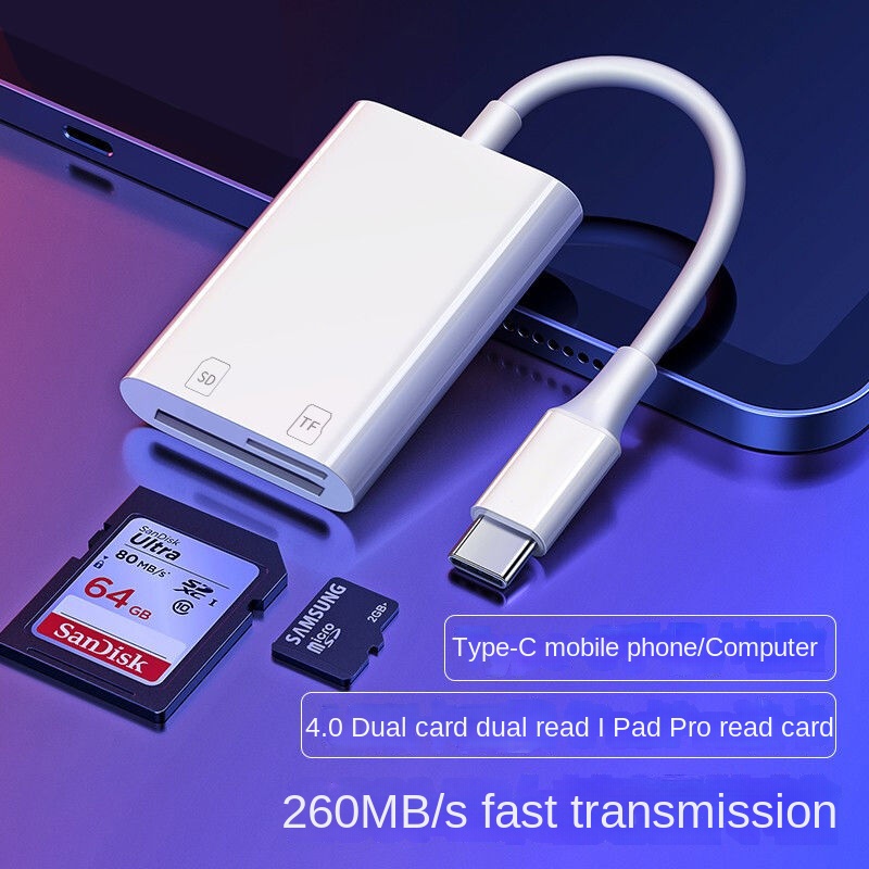 Durable Quality Card Reader sd Suitable Iphone Canon Nikon Slr Camera TF Memory All-In-One Universal - Image 5