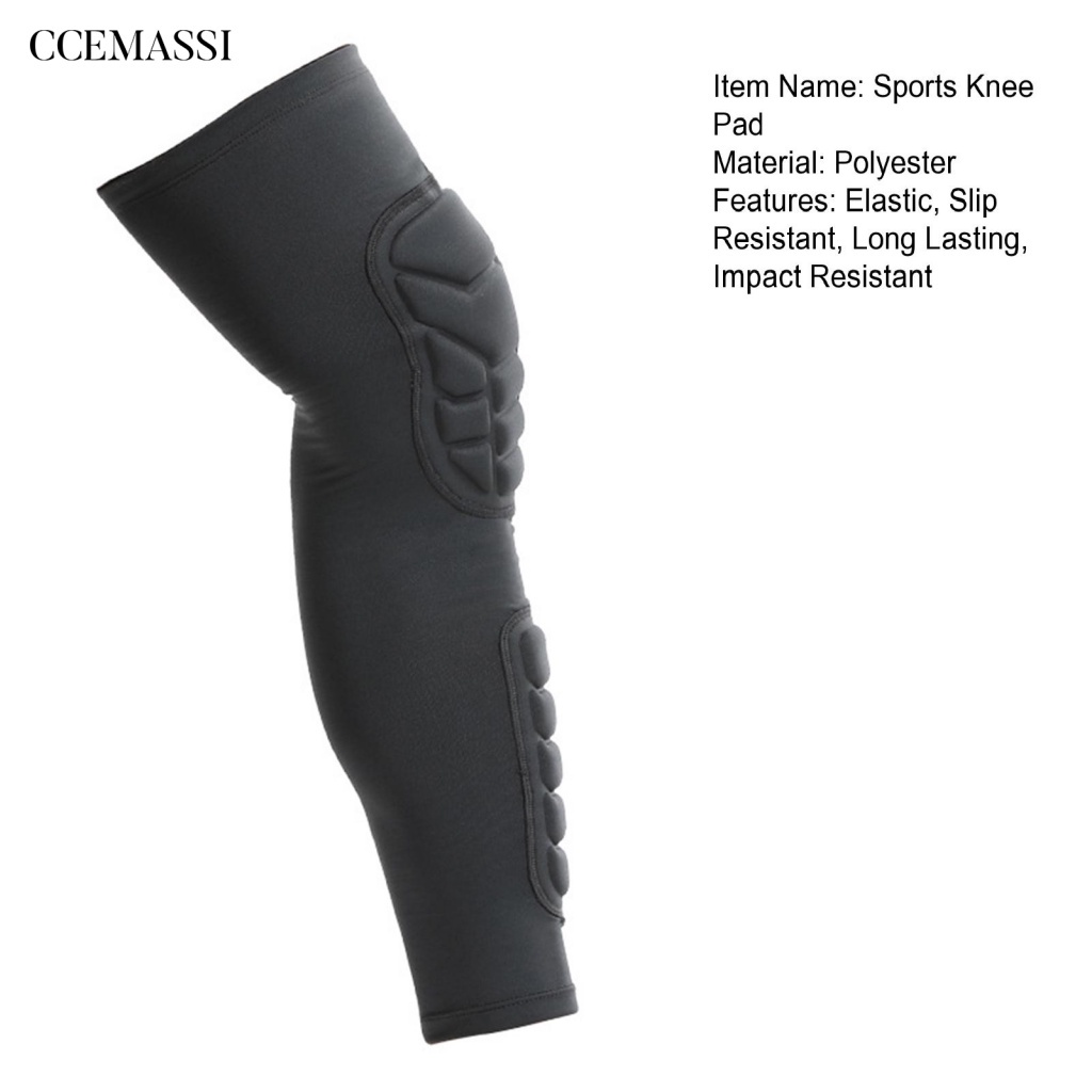 Quality Have CS.B Sports Shin Guards Soccer Premium Knee Pad Guard Breathable Impact Resistant Protective Foo - Image 3