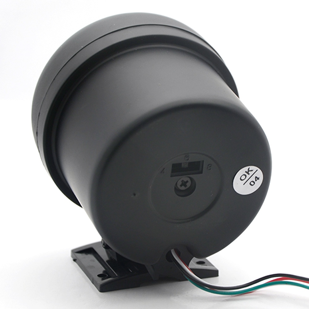 Essential Reliable New 3.75" 95mm Tachometer RPM Gauge White Led Internal Shift Light Black Case Fit 1 8 Cylinders - Image 2