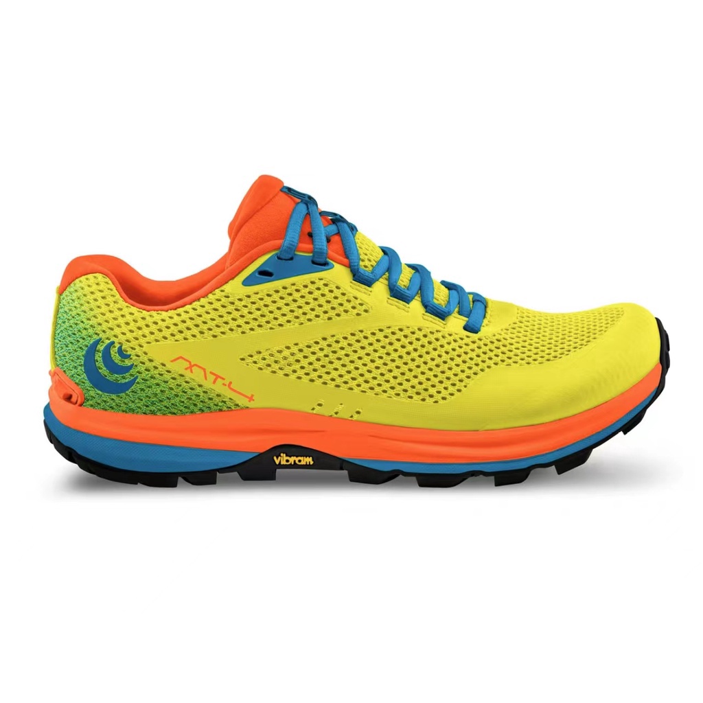 [MALAYSIA READY STOCK] Topo Athletic Men's MT-4 Trail Running Hiking Shoes, Electric/Orange