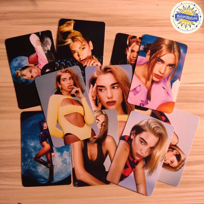 Dua Lipa 5pcs Set Photocards Waterproof High Quality | Future nostalgia merch merchandise