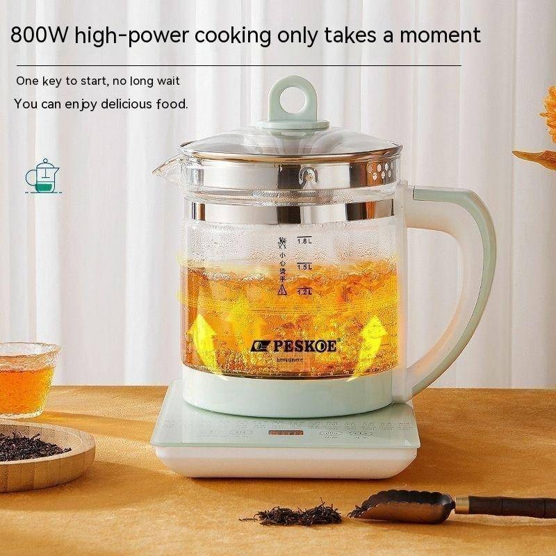 📢Ready Stock📢  1.8L Kettle Electric Hemisphere Health Pot Fully Automatic Intelligent Water Boiling Pot Insulation Household Hot Water Pot Flower Tea Stewing and Cooking Multi functional Tea Boiling Machine Jugs Pot 养生壶