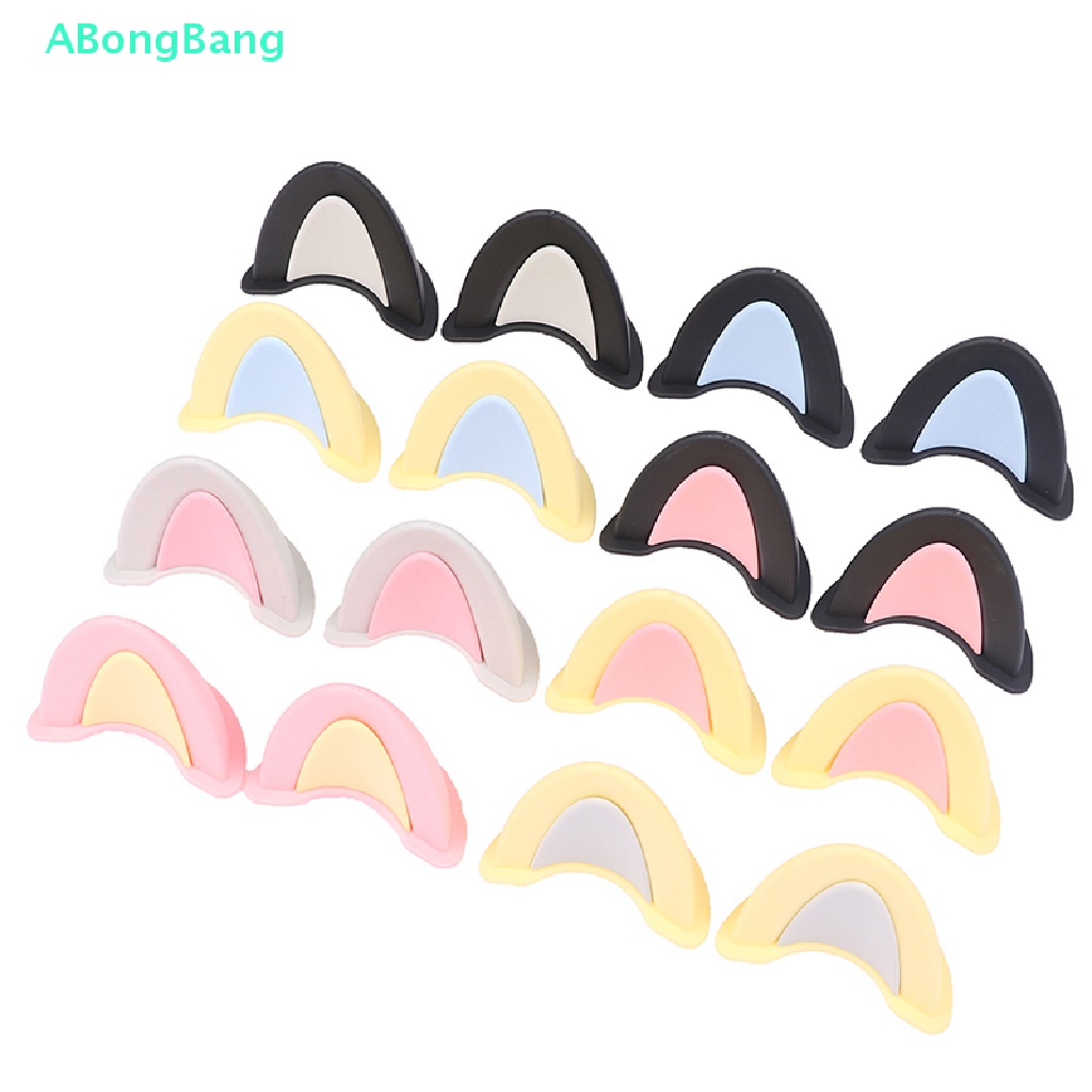 Multi Have ABongBang 2pc Motorcycle Helmet Cat Ears Cute Decoration Style Universal Accessorie Nice Purpose Quality - Image 3